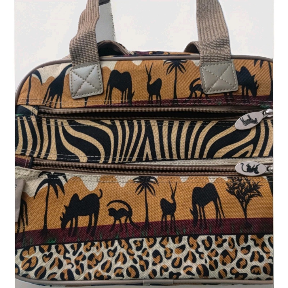 Pioneer Express Safari Africa Bag Tapestry Weekender Tote Travel Bag